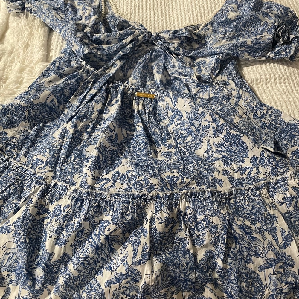 Blue dress simply southern